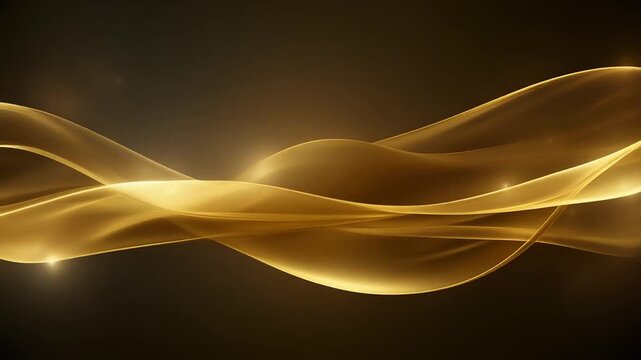 Golden Abstract Lines