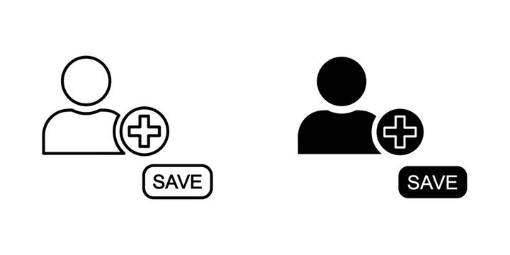 User Profile Icons with Save Option