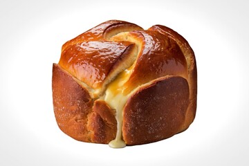a cheese-filled bread with a perfect golden-brown crust 4