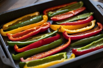 roasted bell pepper strips