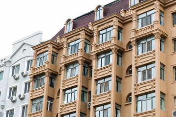 Obraz premium Facade of beautiful European architecture