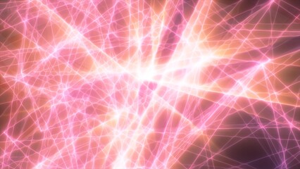 Abstract color changing energy lines triangles magical bright glowing futuristic hi-tech background