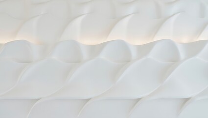 Clean White Wall Background with Modern Minimal Texture