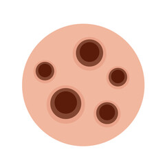 monkey pox, Mpox disease skin symptom concept