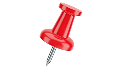 Red Push Pin