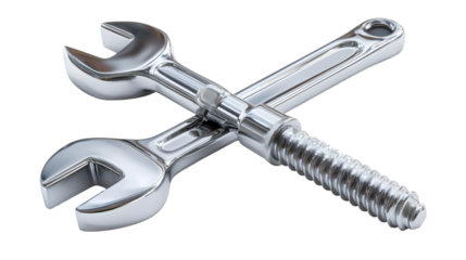 High-gloss polished metal components with futuristic sleek aesthetic