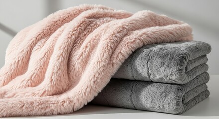 Soft Plush Blankets Cozy Comfort Warmth