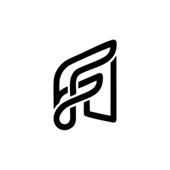 f logo