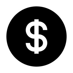 Obraz premium Dollar sign icon