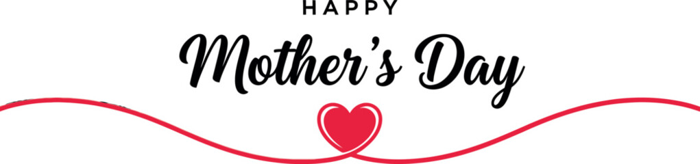 Fototapeta premium Happy mother's day wishes and greetings for lovely moms