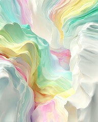 Abstract Colorful Pastel Design