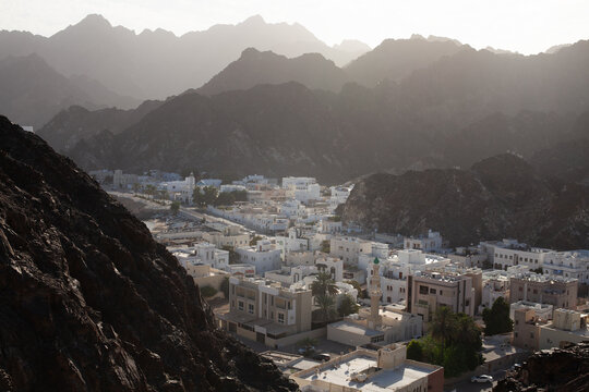 Scenic overview of Muscat, Oman