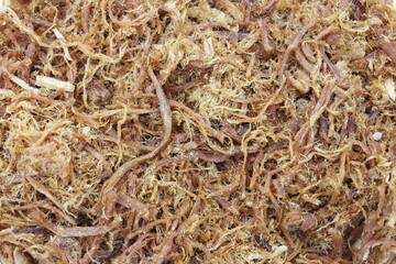 Shredded dried sweet pork or Pork floss
