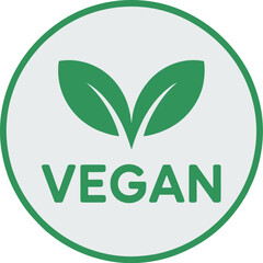 Green vegan certified logo symbol promoting plant based diet and healthy eating habits for eco conscious consumers in food and beverage industry nutrition information graphic design for sustainable li