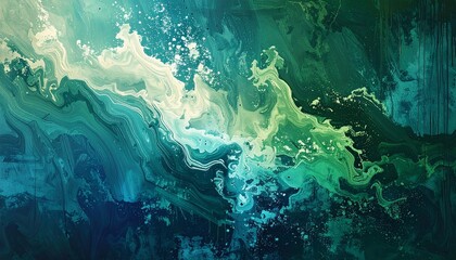 グリーン　ブルー