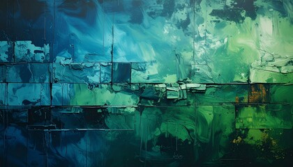 グリーン　ブルー