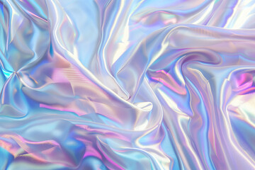 Obraz premium abstract background with blue silk