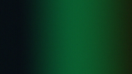 Fototapeta premium Abstract Grainy Gradient with Emerald Green and Black