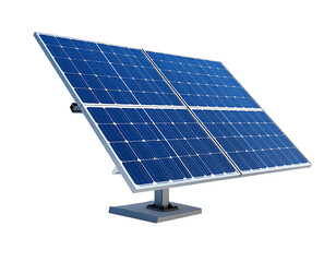 Solar Panel on Adjustable Mounting System.