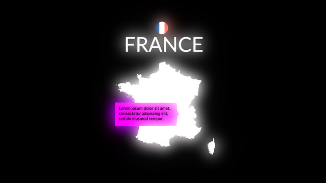 HUD Neon Maps Country Map Testimonial (210 Flags, 195 World Countries Maps Included)