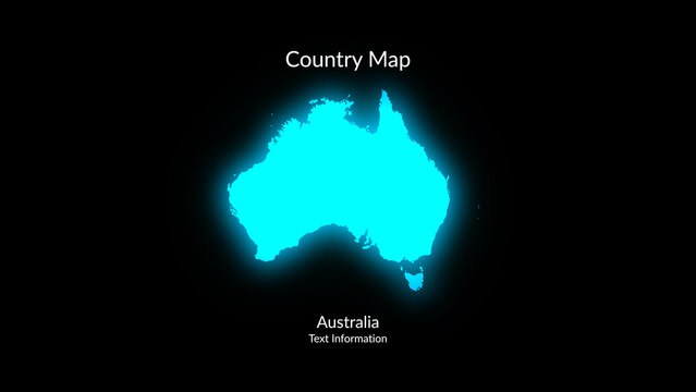 HUD Neon Maps Country Map (210 Flags, 195 World Countries Maps Included)