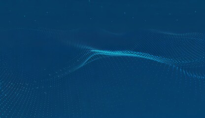 Abstract Blue Network Background