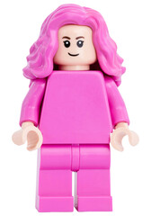 Obraz premium Dortmund - Deutschland 19. Januar 2026 - Lego Minifigure in der Farbe pink