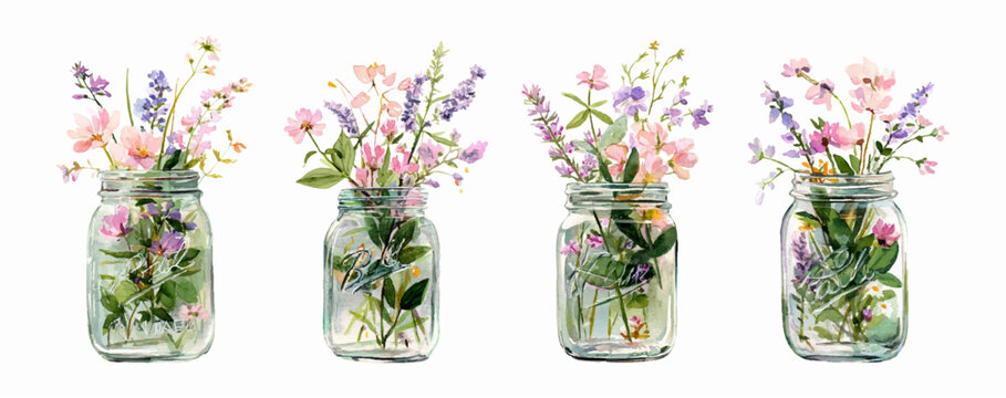 Wildflowers Watercolor Images – Browse 391,004 Stock Photos