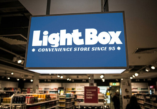 Light Box Mockup