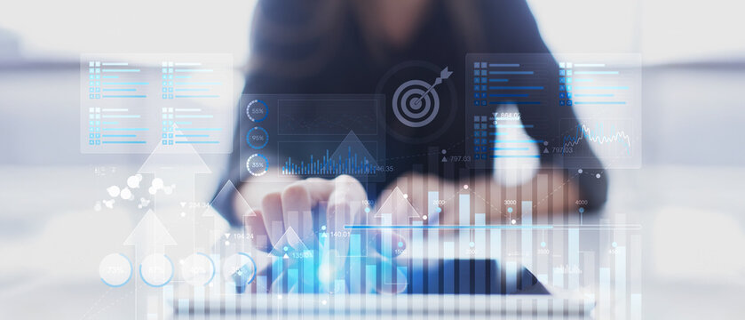 Data Analytics and Business Intelligence Strategy with Interactive Dashboard Interface. - Powered by Adobe