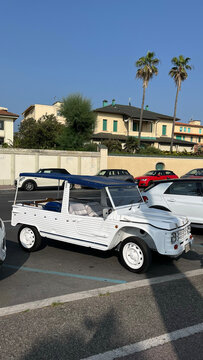 Retro Citroen Mehari convertible car