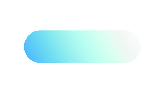 Blue gradient rounded rectangle on transparent background