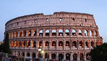Fototapeta premium colosseum in rome italy