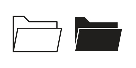 Folder icon suitable for mobile application.