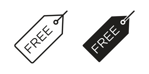 Free tag icon suitable for mobile application.