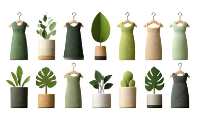 Stylish plant pots with beautiful greenery for home decor and indoor gardening inspiration.