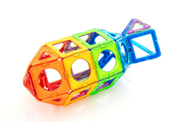 Kids' Magnetic Tile Submarine: The "Adding Details" Step to Bring Your Model to Life