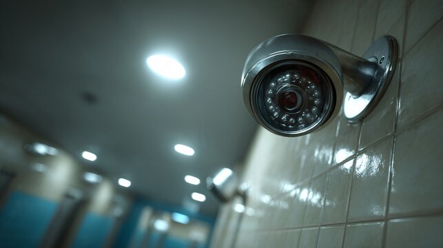 Military surveillance technology visualized in a secure interior showing advanced monitoring systems without identifiable markings - Powered by Adobe