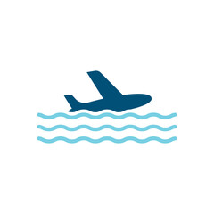 Airplane Landing on Water