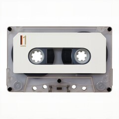 Fototapeta premium Vintage Audio Cassette in Clear Case