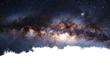 universe concept with a copy space