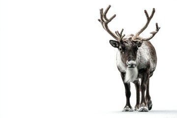 an animal isolated with a copy space