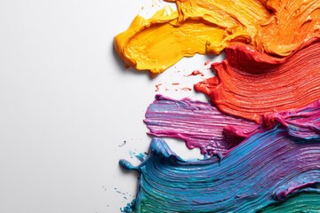 abstract paint background with a copy space