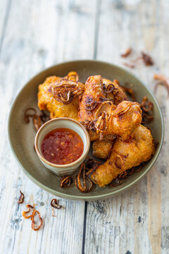 Hat Yai Fried Chicken, gebackenes H&uuml;hnchen , Thailand