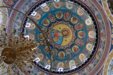 Obraz premium Cathedral of St. Nicholas the Wonderworker, Yevpatoria, Crimea, Russia, 21.06.2025