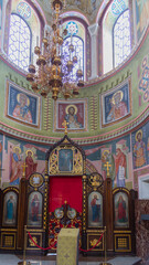 Naklejka premium Cathedral of St. Nicholas the Wonderworker, Yevpatoria, Crimea, Russia, 21.06.2025