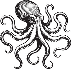 Fototapeta premium Llama alpaca vintage engraving vector illustration