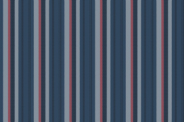 Classic striped textile pattern. Texture design in navy blue, white, and red. Perfect for backgrounds, fabrics, decor, or apparel design. Versatile and timeless.