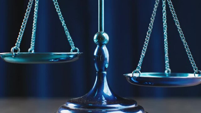 Justice Scales - Symbol of Fairness and Legal Balance.