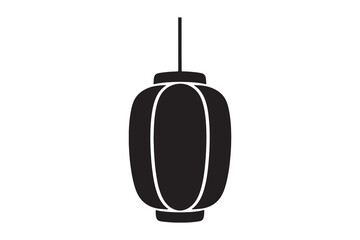 Obraz premium Traditional japanese lantern icon